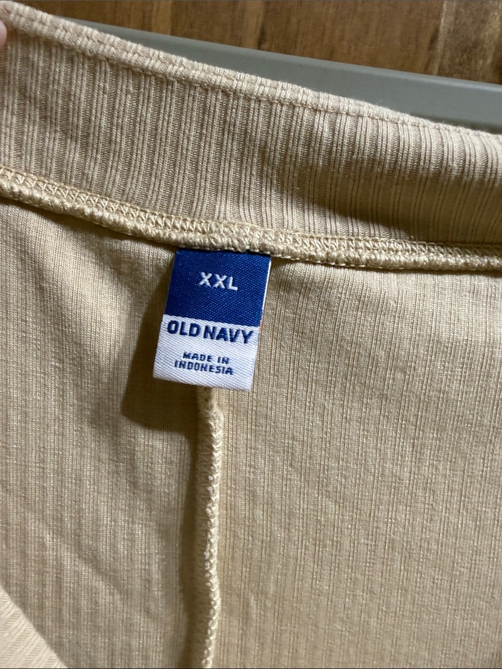 Old Navy Cream Ribbed Teddy Jacket - Picture 8 of 9